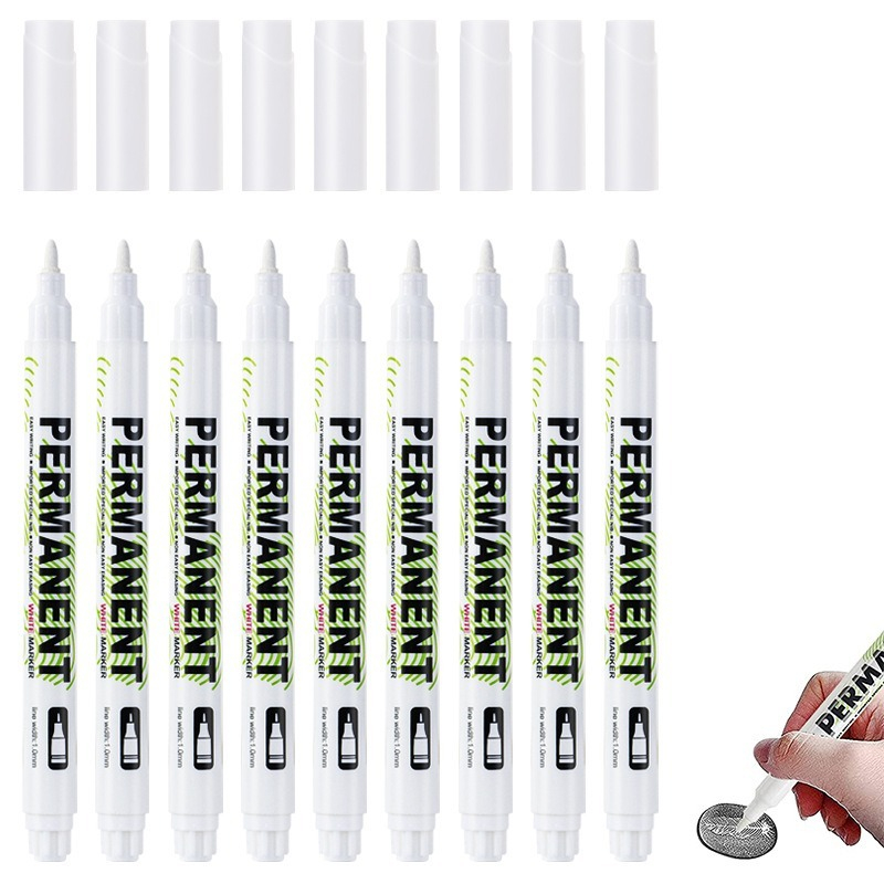 1/5/20Pcs White Marker Pen Wat - Tee Height Marker 评论和价格