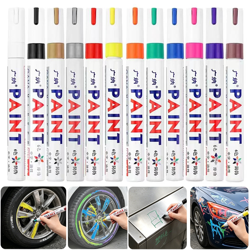 GuangNa 6/12 Pcs Colorful Perm - Tee Height Marker 评论和价格